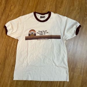 Retro vintage style monster truck rally shirt used large